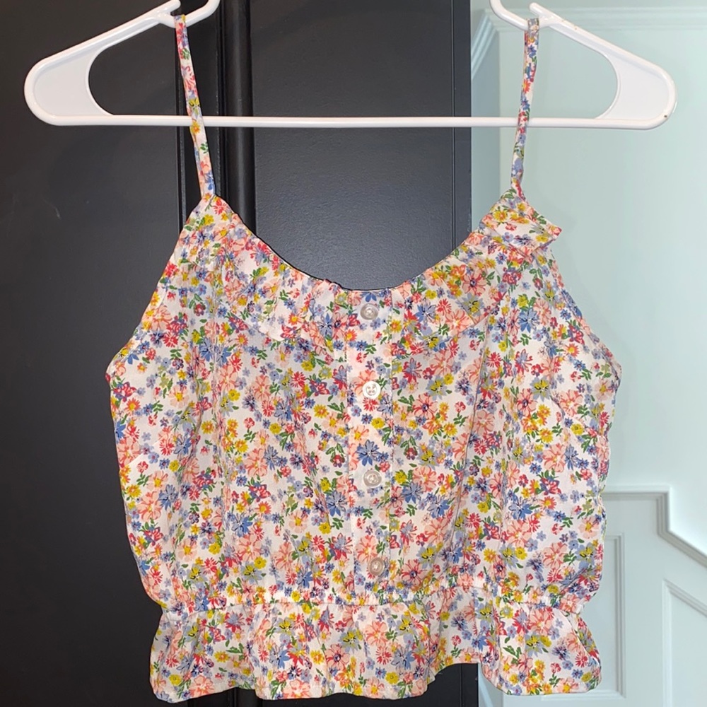 Floral Crop Top